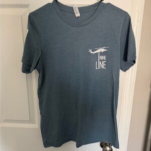 Nine Line Heather Blue T-Shirt